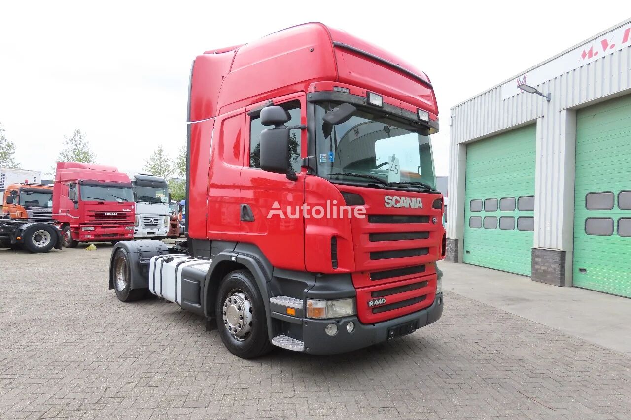 đầu kéo Scania R440 2 tanks, Frigo, 95% tires, 927381km, good chassis