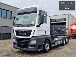 khung xe container MAN TGX 26.500 ZF Intarder / Standklimaanlage / Lenkachse / Liftachs
