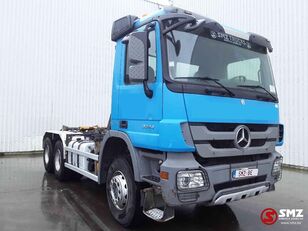 khung xe container Mercedes-Benz Actros 3344 double system 3 pedals