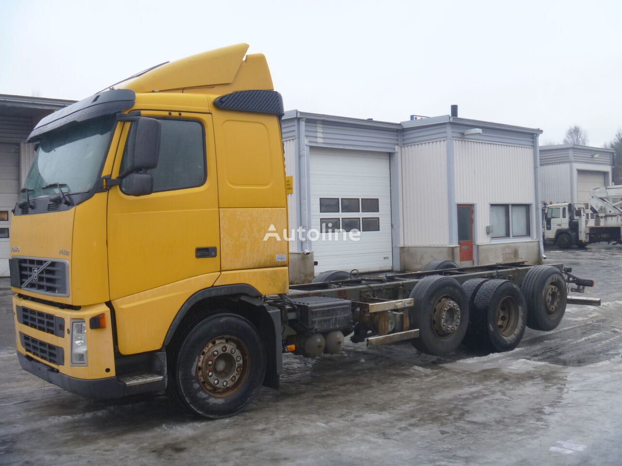 khung xe container Volvo FH12 460