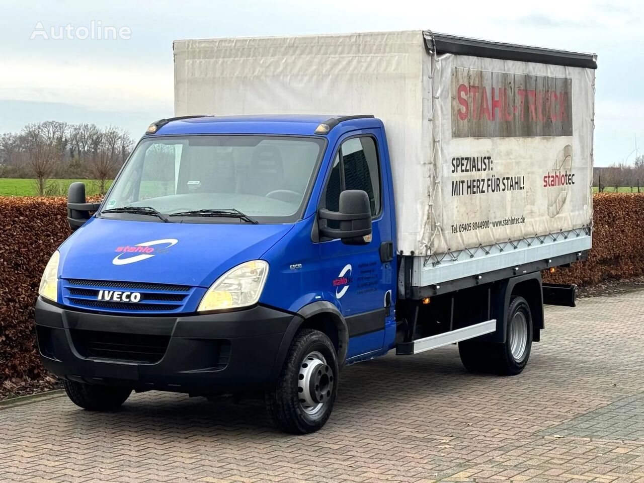 xe bán tải IVECO DAILY 65C18 OPEN LAADBAK