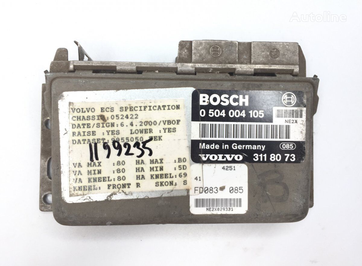 đơn vị điều khiển Bosch B10M (01.78-12.03) 3118073 dành cho xe buýt Volvo B6, B7, B9, B10, B12 bus (1978-2011)