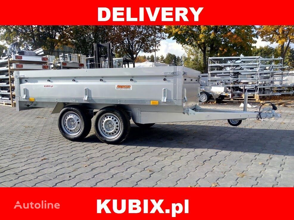 rơ moóc hạng nhẹ Neptun Light twin-axle trailer Neptun GN125, N7-263 2 kps, GVW 750kg mới