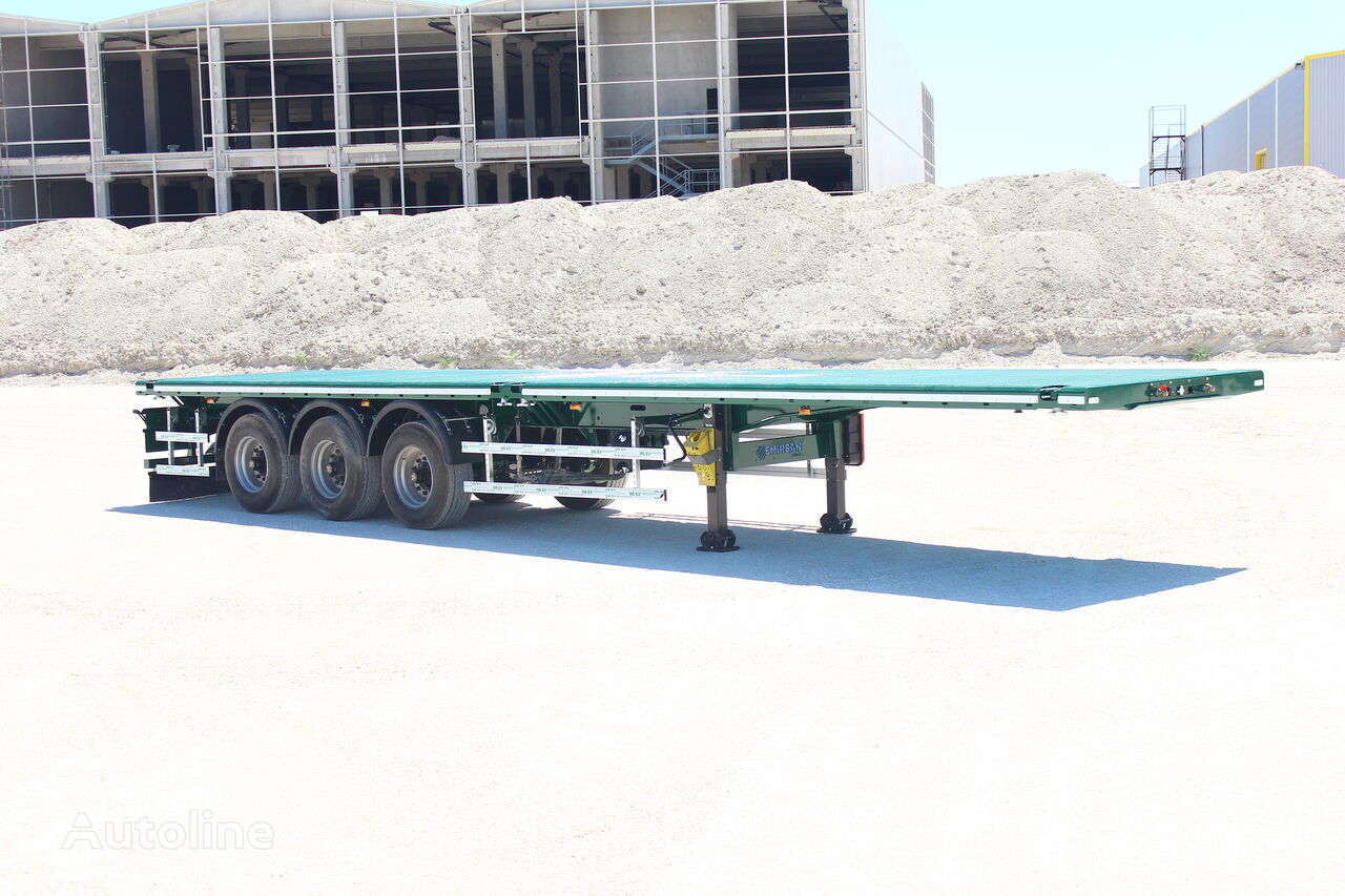 sơ mi rơ mooc san phẳng Gewolf Platform - Fixed Chassis - Flatbed Semi Trailer mới