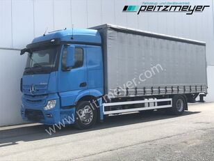 thùng kéo rèm cho xe tải Mercedes-Benz Actros  1832 LL Pritsche + LBW EU 6