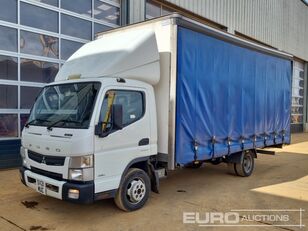 thùng kéo rèm cho xe tải Mitsubishi Fuso Canter 7C15