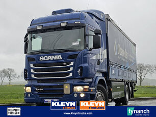 thùng kéo rèm cho xe tải Scania R420 olie distributie