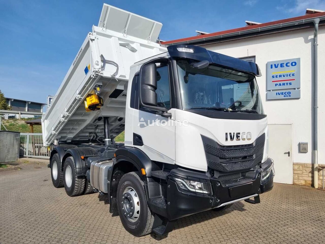 xe ben IVECO AD300X48Z HR OFF 6x4 Meiller-Kipper + Bordmatik