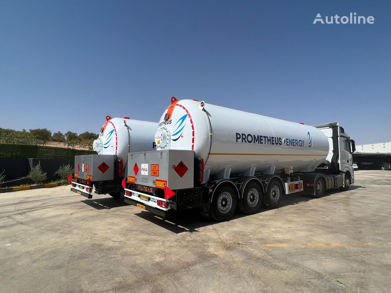 rơ moóc bồn khí YILTEKS LPG SEMI-TRAILER - ADR mới