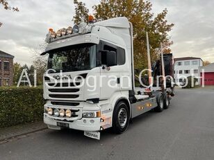xe tải chở gỗ Scania R730 V8 6X4 Hiab 1080/Retarder/Euro 5 EEV