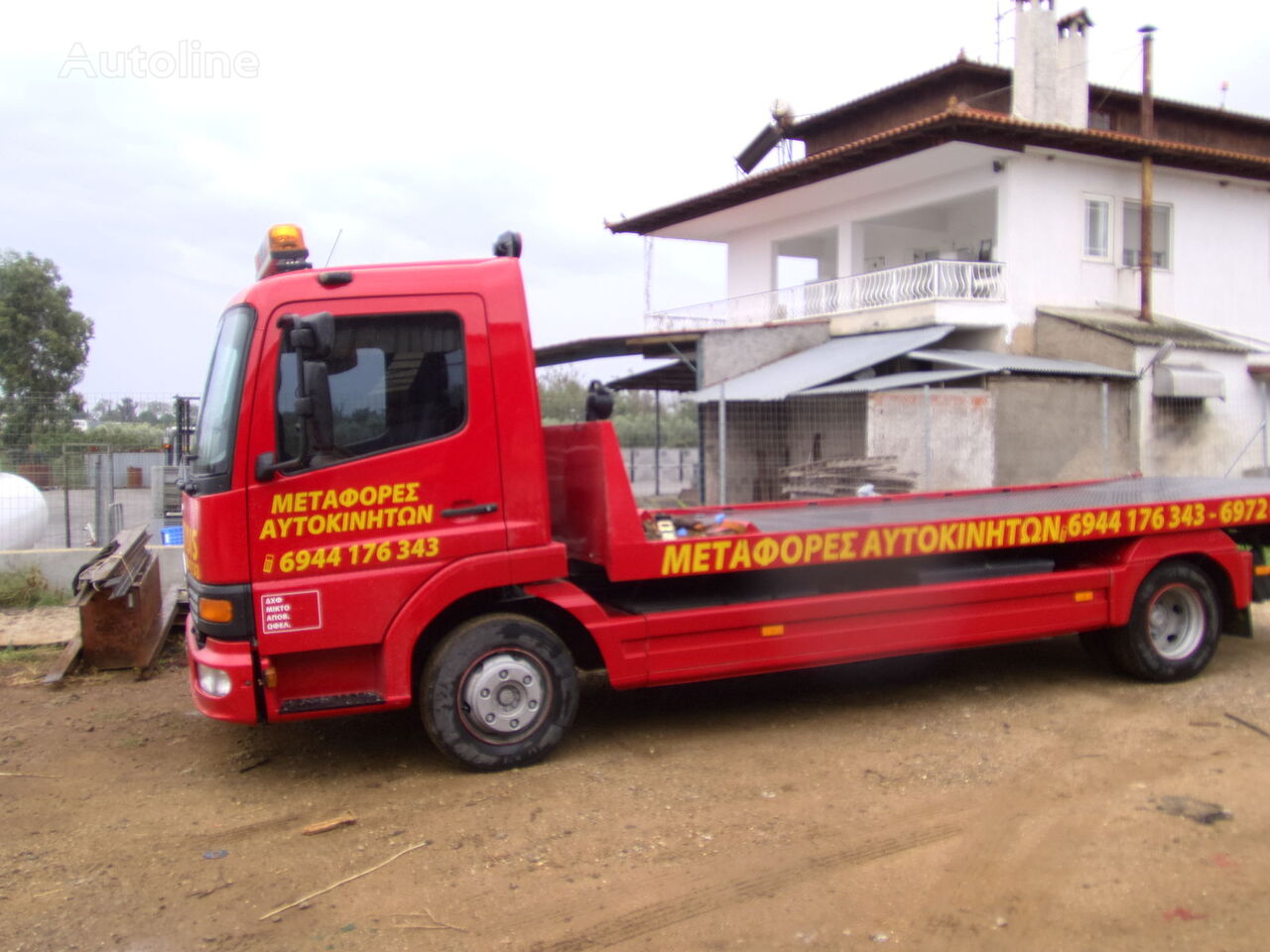 xe tải kéo cứu hộ Mercedes-Benz Atego