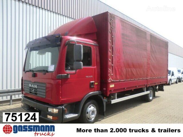 xe tải phủ bạt MAN TGL 8.210 BL 4x2 Standheizung/Klima/Tempomat/NSW