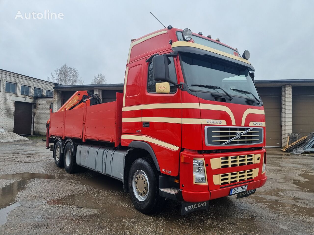 xe tải san phẳng Volvo FH12 460