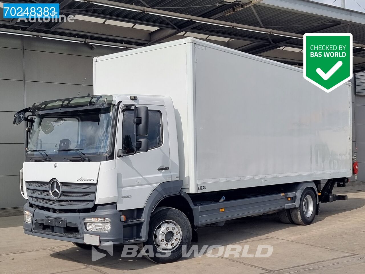 xe tải thùng kín Mercedes-Benz Atego 1530 4X2 15 Tons Euro 6 Automatic LBW ClassicSpace