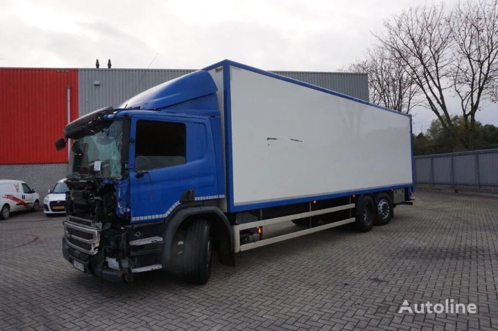 xe tải thùng kín Scania P320 / ENGINE RUNNING / CLOSED BOX / LIFT + LENKASCHE / EURO-6 /