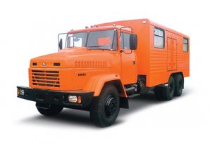 workshop truck KRAZ 65053 мастерская mới